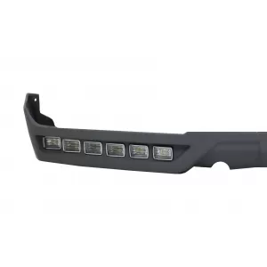 Spoiler paraurti anteriore LED DRL Estensione per Mercedes G W463 G63 G65 13-17-image-5994783
