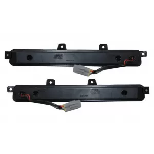 Spoiler paraurti anteriore LED DRL Estensione per Mercedes G W463 G63 G65 13-17-image-6043503