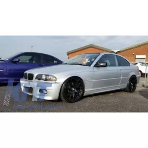 Bara fata compatibil cu BMW Seria 3 E46 (1998-2004) cu Grile Centrale Negru Lucios si Proiectoare Lumini de Ceata M3 Look-image-5993637