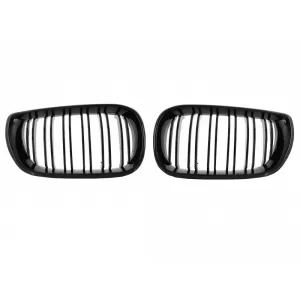 Bara fata compatibil cu BMW Seria 3 E46 (1998-2004) cu Grile Centrale Negru Lucios si Proiectoare Lumini de Ceata M3 Look-image-5993695