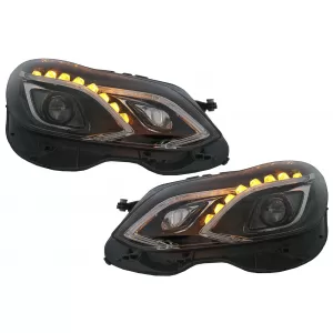 LED Xenon Headlights suitable for Mercedes E-Class W212 Facelift (2013-2016) Upgrade Type