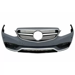 Pachet Exterior Complet cu Ornamente Evacuare si Faruri LED Xenon compatibil cu Mercedes W212 E-Class (2013-2016) E63 Look-image-5993901