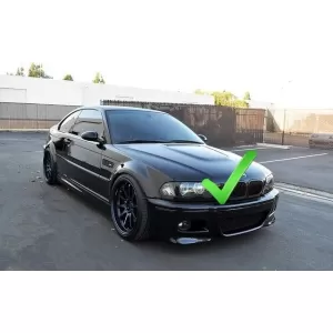Fog Lights Holder Covers suitable for BMW 3 Series E46 (1998-2005) M3 M-Technik M-Sport Design