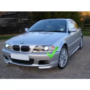 Fog Lights Holder Covers suitable for BMW 3 Series E46 (1998-2005) M3 M-Technik M-Sport Design