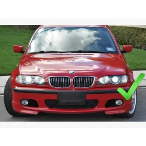 Fog Lights Holder Covers suitable for BMW 3 Series E46 (1998-2005) M3 M-Technik M-Sport Design