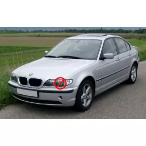 Fog Lights Holder Covers suitable for BMW 3 Series E46 (1998-2005) M3 M-Technik M-Sport Design