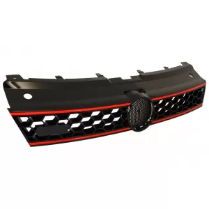 Front Grille Central Sport Grille suitable for VW Polo 6R (2009-2014) GTI Design
