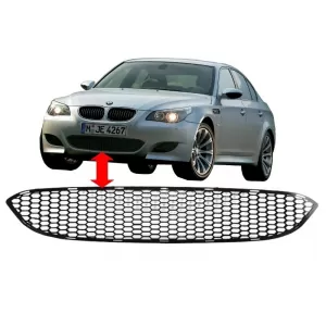 Front Bumper Middle Lower Grille suitable for BMW 5 Series E60 E61 (2003-2010) M5 Design