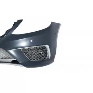 Stoßstange für Mercedes S-Klasse W222 13-06.17 S65 Look Verchromt Unterer Gitter-image-6018654
