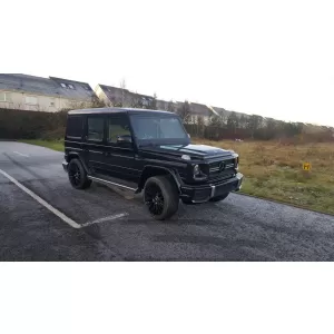 Calandre avant pour Mercedes W463 90-2018 Grille G65 G63 Design Edition Noir-image-6023471