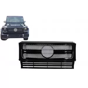 Calandre avant pour Mercedes W463 90-2018 Grille G65 G63 Design Edition Noir-image-6128433
