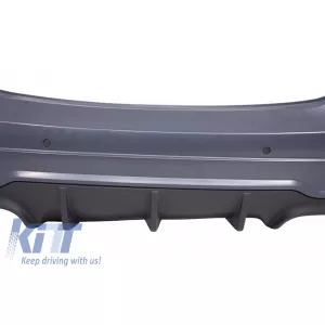 Kit Carrosserie pour Mercedes Classe C W204 07-14 Facelift C63 Look Phares LED DRL-image-5995100