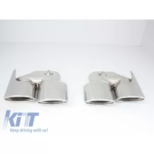 Kit Carrosserie pour Mercedes Classe C W204 07-14 Facelift C63 Look Phares LED DRL-image-5995104