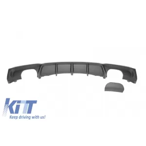 image-73-Hátsó lökhárító spoiler diffúzor szimpla / dupla kivezetéses BMW 3-as F30 F31 2011-től Limo Touring M Performance Design