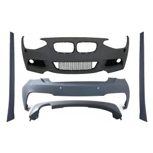 image-21-Compléter Body Kit pour BMW Série 1 F20 2011-2014 Look M-Technik Jupes latérales