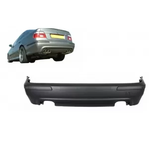 image-50-Paraurti posteriore per BMW Serie 5 E39 1995-2003 Doppia uscita M5 Design