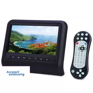 image-3-Univerzális 9 colos fejtámlára szerelhető autós DVD lejátszó HDMI LCD kijelzővel