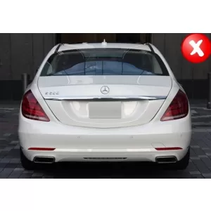 Bodykit für Mercedes S-Klasse W222 Sport Line 13-17 Stoßstange Auspuff S63 Look-image-6009385
