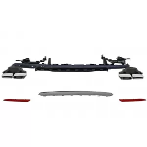 Bodykit für Mercedes S-Klasse W222 Sport Line 13-17 Stoßstange Auspuff S63 Look-image-6022319