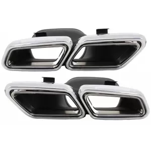 Bodykit für Mercedes S-Klasse W222 Sport Line 13-17 Stoßstange Auspuff S63 Look-image-6022321