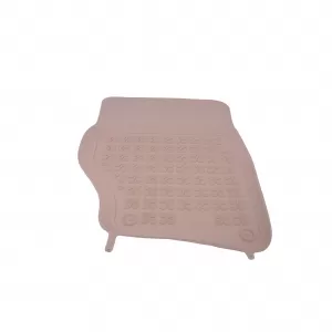 Rubber Floor Mat Beige suitable for Audi Q7 I 4L (2005-2015)