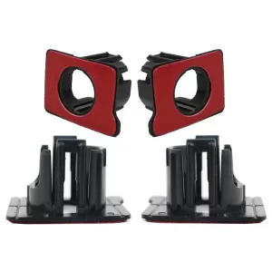 image-65-4x PDC Parksensor Stoßstange Montage Halter Halterung 18mm Kleber auf Parking Sensor Holder