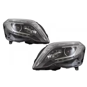 image-67-LED Tagfahrlicht für Mercedes GLK X204 13-15 Facelift Design