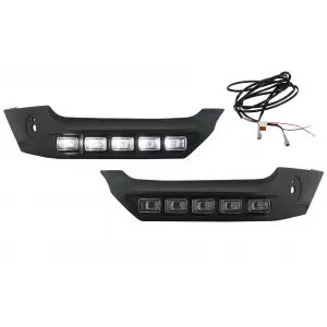 Front Bumper Spoiler LED DRL Extension suitable for Mercedes G-Class W463 (1989-up)