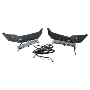 Front Bumper Spoiler LED DRL Extension suitable for Mercedes G-Class W463 (1989-up)