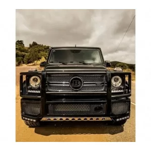 Front Bumper Spoiler LED DRL Extension suitable for Mercedes G-Class W463 (1989-up)
