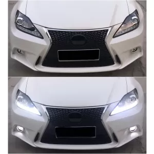 Front Bumper suitable for LEXUS IS XE20 (2005-2013) conversion to IS F Sport Facelift XE30 Design