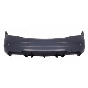 Stoßstange für Mercedes C-Klasse W204 07-14 Facelift C63 Look Auspuffspitzen-image-5999399