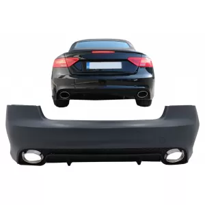 Rear Bumper suitable for Audi A5 S5 8T Coupe Cabrio (2007-2015) RS5 Design-image-6087865