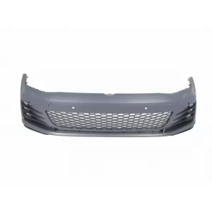 Komplettes Kit für VW Golf 7 VII 2013-2016 GTI Look Kühlergrill Rote Einfügungen-image-6000137