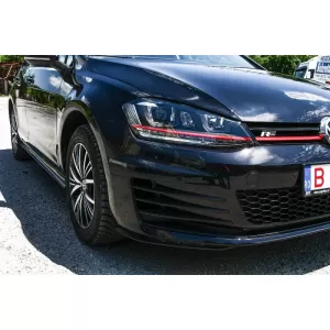 Komplettes Kit für VW Golf 7 VII 2013-2016 GTI Look Kühlergrill Rote Einfügungen-image-6010373