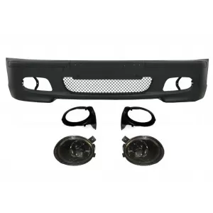 image-2-Frontstoßstange für BMW E46 1998-2004 M-Technik M-Sport Look Rauch Nebellichter