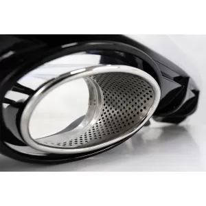 Rear Bumper Valance Diffuser and Exhaust Tips suitable for Audi A6 4G C7 Facelift (2015-2018) RS6 Design