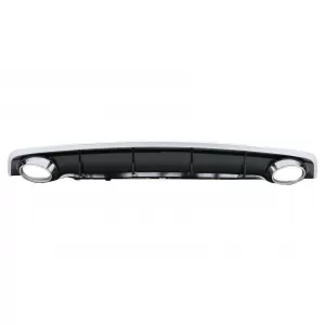 Diffusor Auspuff Tipps für Audi A7 4G Facelift 2015+ RS7 Look nur für S7 S-Line-image-6020688