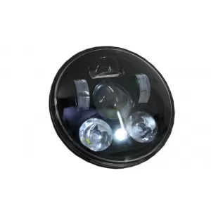 image-29-5.75 hüvelykes motorkerékpár CREE LED fényszóró angyalszem DRL karikával