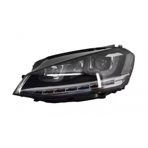 Phares 3D LED DRL pour VW Golf 7 VII 12-17 R-Line Flowing Dynamic Sequential-image-6016493