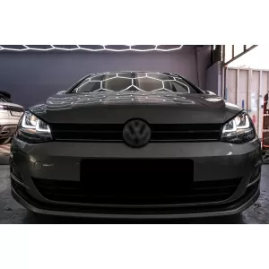 Phares 3D LED DRL pour VW Golf 7 VII 12-17 R-Line Flowing Dynamic Sequential-image-6088896