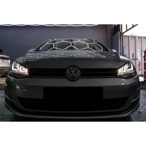 Phares 3D LED DRL pour VW Golf 7 VII 12-17 R-Line Flowing Dynamic Sequential-image-6088899