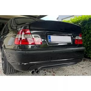 Rear Bumper suitable for BMW 3 Series E46 4D Sedan (1998-2004) M-Technik Design With PDC Holes