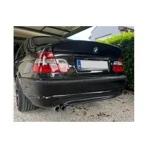 Rear Bumper suitable for BMW 3 Series E46 4D Sedan (1998-2004) M-Technik Design With PDC Holes