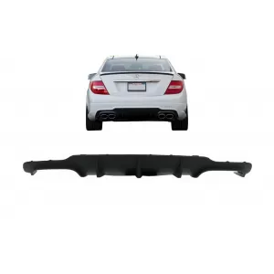 Difusor Trasero para Mercedes W204 C204 AMG Sport Line 2012-2014 Limusina Coupe-image-6063611