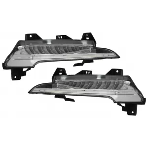 Stoßstange für Porsche 911 997 05-12 Umrüstung 991 GT3 Look LED DRL Seite Marker-image-6053528
