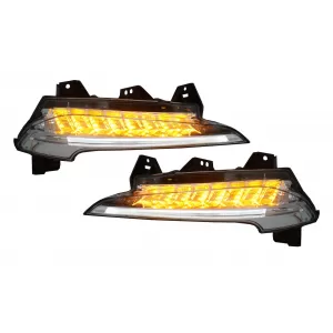 Stoßstange für Porsche 911 997 05-12 Umrüstung 991 GT3 Look LED DRL Seite Marker-image-6053535