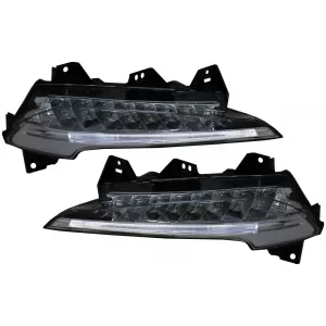 Stoßstange für Porsche 911 997 05-12 Umrüstung 991 GT3 Look LED DRL Seite Marker-image-6053537