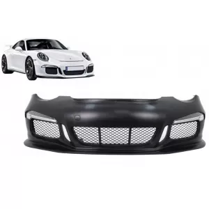 Stoßstange für Porsche 911 997 05-12 Umrüstung 991 GT3 Look LED DRL Seite Marker-image-6102853