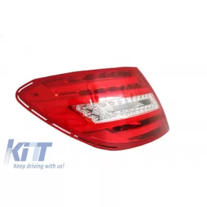 Body Kit für Mercedes W204 07-14 Facelift C63 Look Rücklichter Scheinwerfer LED DRL-image-6002753